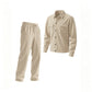 Men's Casual Corduroy Jacket & Pants Set