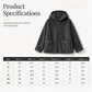 Hot Sale 50% OFF💖Women's Casual Warm Hooded Zipper Jacket