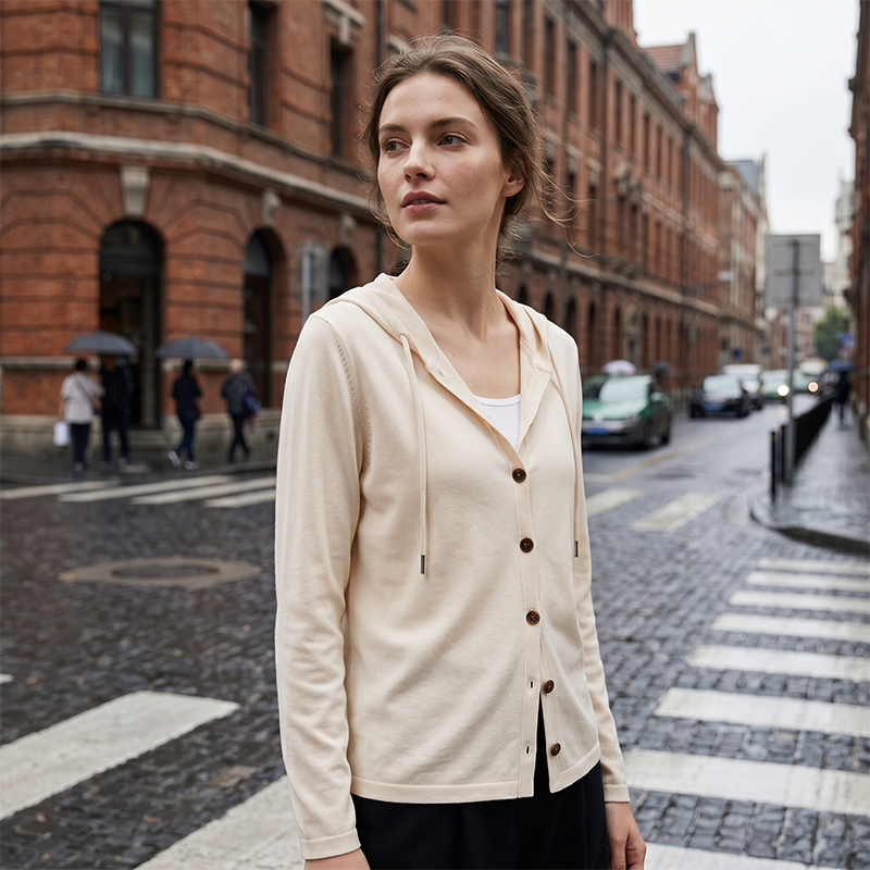 Hot Sale 50% OFF💖Women's Relaxed Hooded Button-Down Cardigan