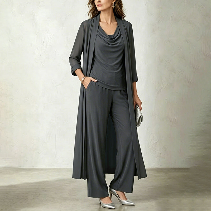 Women's Casual Elegant 3-Piece Set