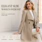⌛Limited-Time Offer-Women's Elegant Slim Fit Lapel Coat