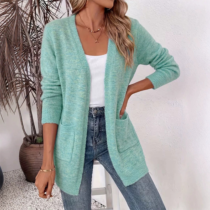 ⌛Limited-Time Offer-Women's Casual Open Front Knit Cardigan