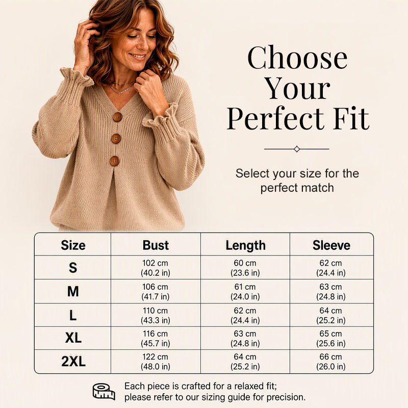 ✨👚Women's V Neck Knit Sweater