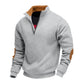 Hot Sale 50% OFF💖Men's Casual Plush Half-Zip Pullover