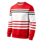 ✨Men's Striped Colorblock Long Sleeve Sweatshirt