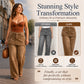 ✨Women's Layered Skirt Over Denim Jeans