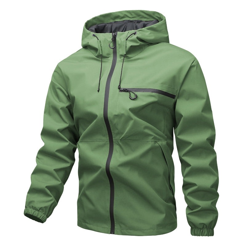 🌧️ All-Weather Utility | Men's Waterproof Oversized Hooded Jacket