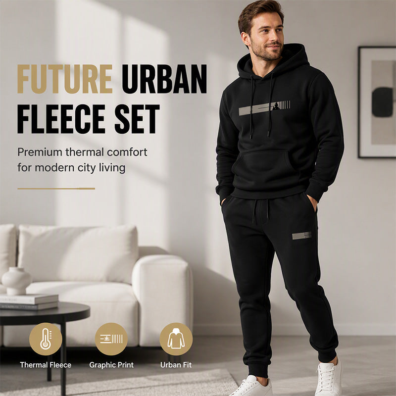 ✨Men's Hooded Sweatshirt & Sweatpants 2-Piece Set