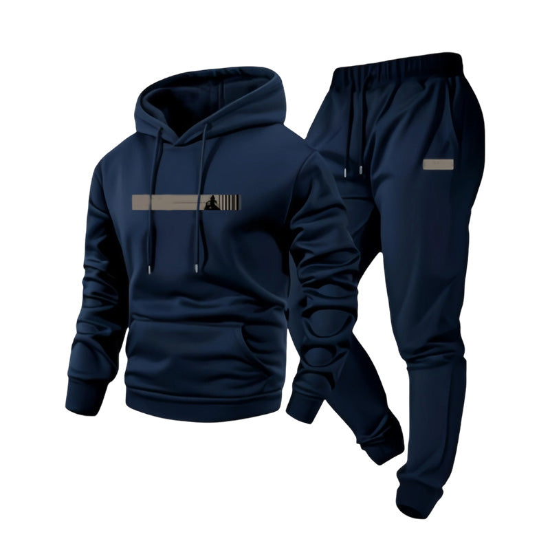 ✨Men's Hooded Sweatshirt & Sweatpants 2-Piece Set
