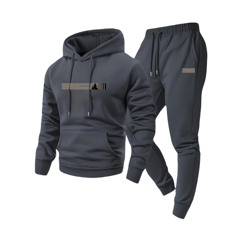 ✨Men's Hooded Sweatshirt & Sweatpants 2-Piece Set