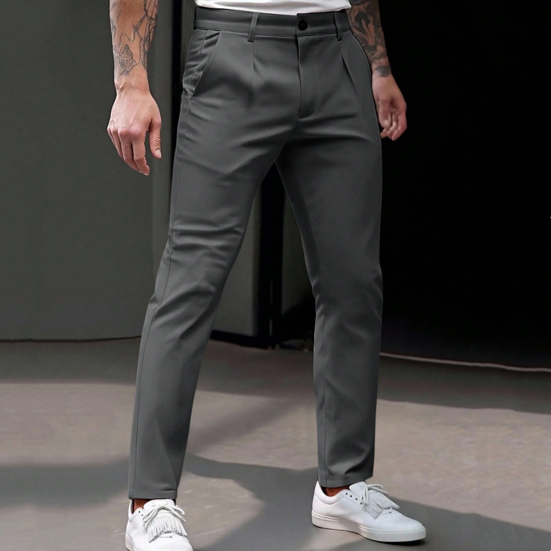 Men's Stretch Slim-Fit Business Trousers