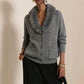 ☁️ Cozy Elegance | Women's Furry-Collar Knit Cardigan
