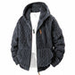 🔥🧥LAST DAY SALE 50%OFF!!🥳💞Men's Hooded Fleece Zipper Jacket