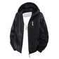 🔥🧥LAST DAY SALE 50%OFF!!🥳💞Men's Hooded Fleece Zipper Jacket