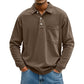 Men's Casual Long Sleeve Shirt With Pocket