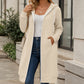 ⏰Last Day Sale 50% Off ✨ Women's Longline Zip Up Hooded Jacket