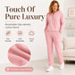 👗✨Women's Half-Button Sweatshirt & Sweatpants Set