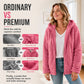 Women's Hooded Zip-Up Fuzzy Jacket