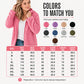 Women's Hooded Zip-Up Fuzzy Jacket