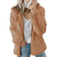 Women's Hooded Zip-Up Fuzzy Jacket