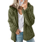 Women's Hooded Zip-Up Fuzzy Jacket
