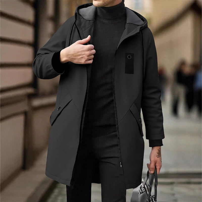 ✨Men's Mid-Length Hooded Windbreaker Trench✨𝘉𝘶𝘺 𝘢𝘯𝘺 2 𝘢𝘯𝘥 𝘨𝘦𝘵 𝘢𝘯 𝘦𝘹𝘵𝘳𝘢 8% 𝘥𝘪𝘴𝘤𝘰𝘶𝘯𝘵
