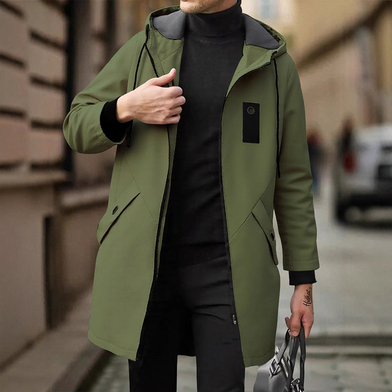 ✨Men's Mid-Length Hooded Windbreaker Trench✨𝘉𝘶𝘺 𝘢𝘯𝘺 2 𝘢𝘯𝘥 𝘨𝘦𝘵 𝘢𝘯 𝘦𝘹𝘵𝘳𝘢 8% 𝘥𝘪𝘴𝘤𝘰𝘶𝘯𝘵