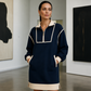⌛Limited-Time Offer-Women's Casual Half-Zip Sweatshirt Dress