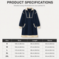 ⌛Limited-Time Offer-Women's Casual Half-Zip Sweatshirt Dress