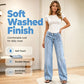 ⌛Limited-Time Offer-Flattering Wide-Leg Jeans