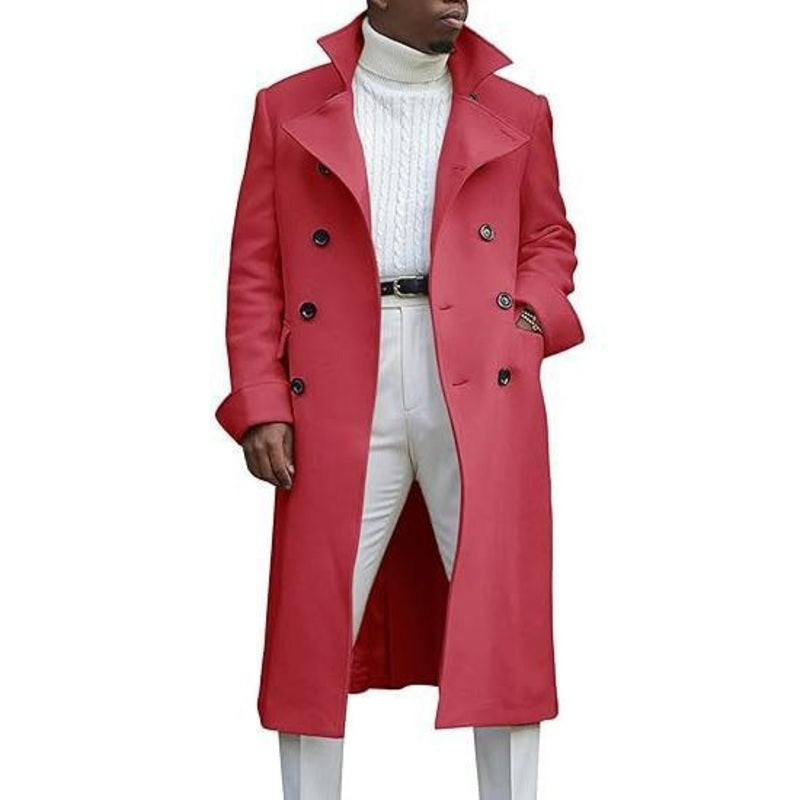 🧥 ✨ Men's Elegant Refined Warmth Overcoat