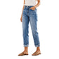 Women's Casual Straight Leg Distressed Jeans