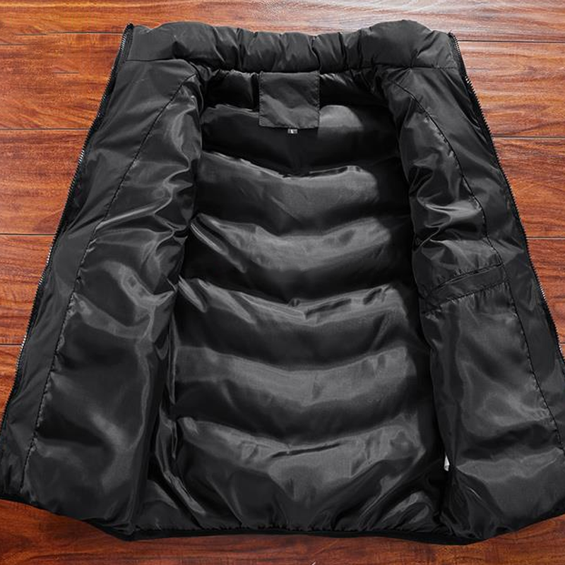 🧥 🔥Men's Padded Stand Collar Vest