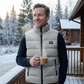 🧥 🔥Men's Padded Stand Collar Vest