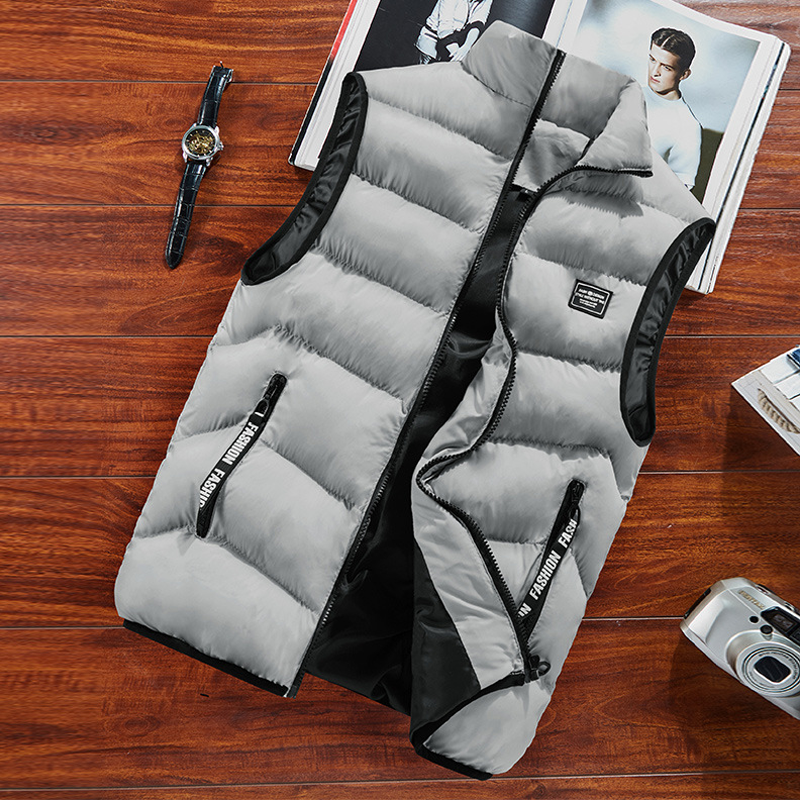 🧥 🔥Men's Padded Stand Collar Vest