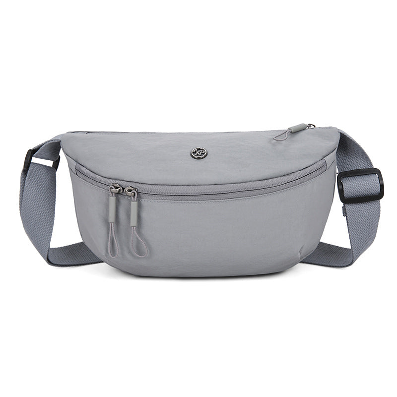 👜 ✨ Minimalist Half Moon Crossbody Bag