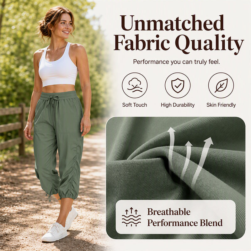 👖 ✨ Women's Lightweight Quick-Dry Cropped Pants