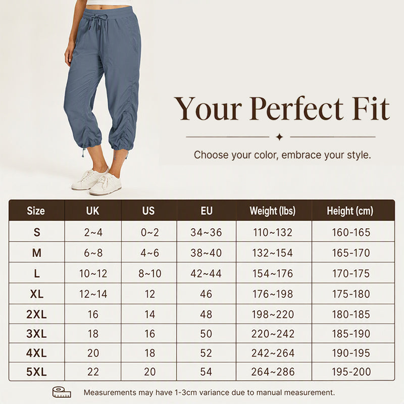 👖 ✨ Women's Lightweight Quick-Dry Cropped Pants