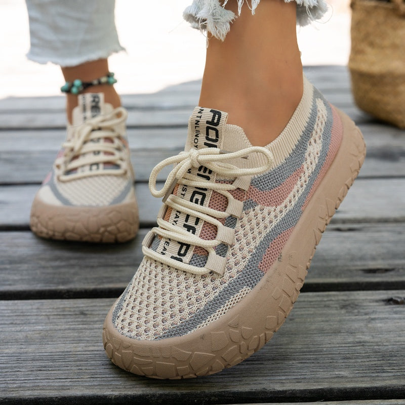 👣 👟 Women's Fashion Breathable Knit Sneakers