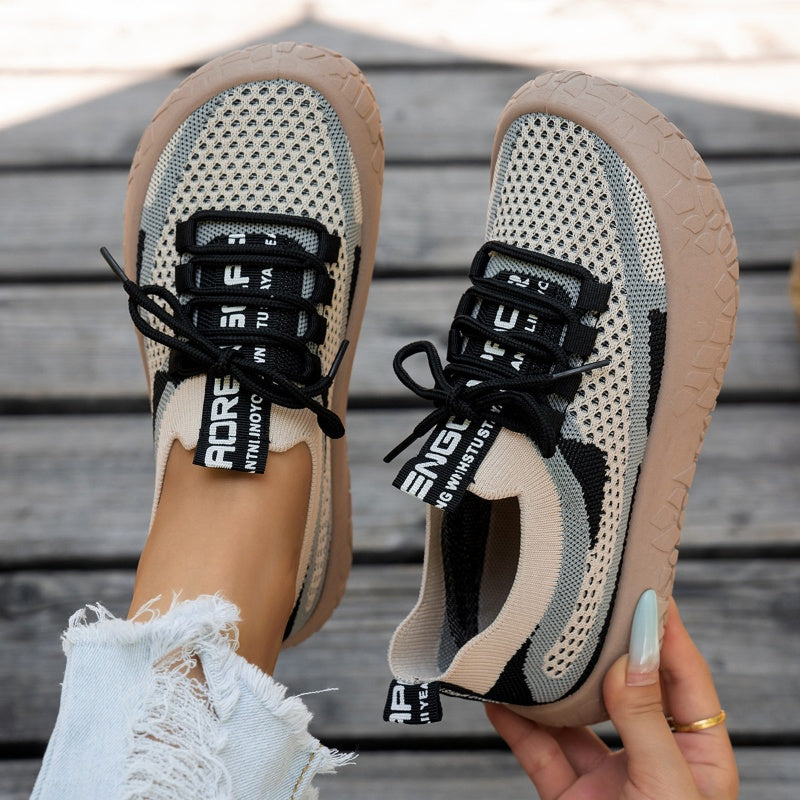 👣 👟 Women's Fashion Breathable Knit Sneakers