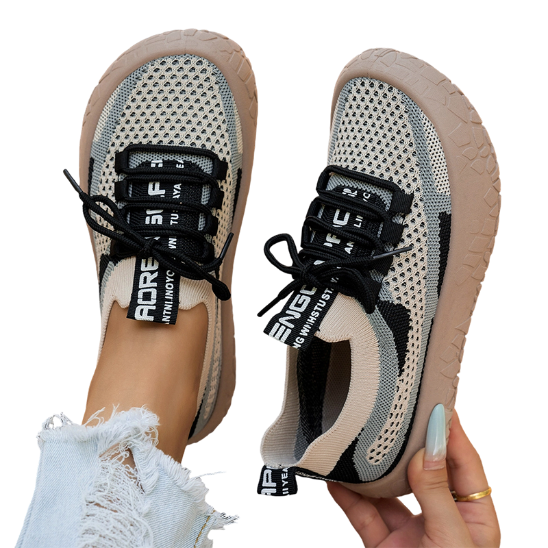 👣 👟 Women's Fashion Breathable Knit Sneakers