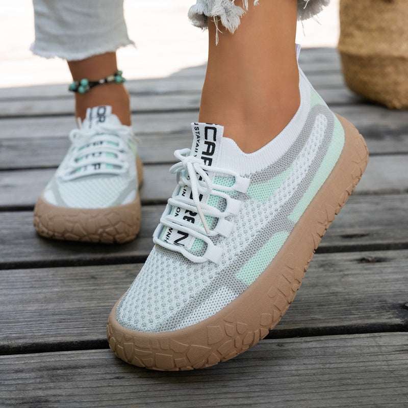 👣 👟 Women's Fashion Breathable Knit Sneakers