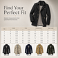 ✨Men's Casual Pure Cotton Windbreaker Spring and Autumn Work Outerwear✨