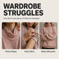 🧶 Cozy High Neck, Flattering Relaxed Drape | Women's Knit Sweater Dress