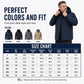 Men's Plush-Lined Waterproof Hooded Jacket