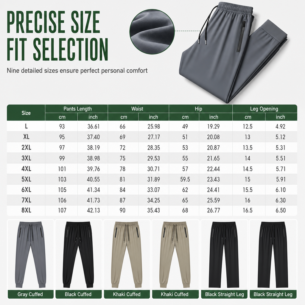 👖  Men's Quick Dry Stretch Sports Pants
