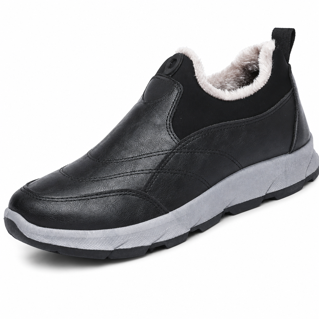 ✨Men's Winter Fleece-Lined Waterproof Ankle Boots