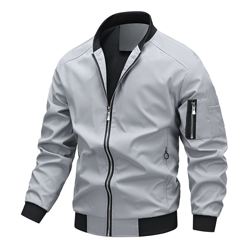 🧥 Clean Bomber Style, Easy Everyday Layering | Men's Outdoor Jacket