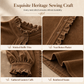✨ Vintage Feminine Detail | Women’s Corduroy Ruffle-Collar Blouse with Lantern Sleeves