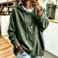 Women's Casual Denim Hoodie